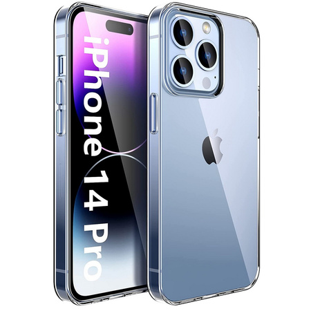 Etui D-Pro TPU Case obudowa silikonowa iPhone 14 Pro Max (Przezroczysty)