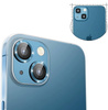 Zestaw Eagle Eye Lens szkło + metalowa ramka na tylną kamerę aparat do iPhone 13 mini/13 (2 szt.) (Blue)