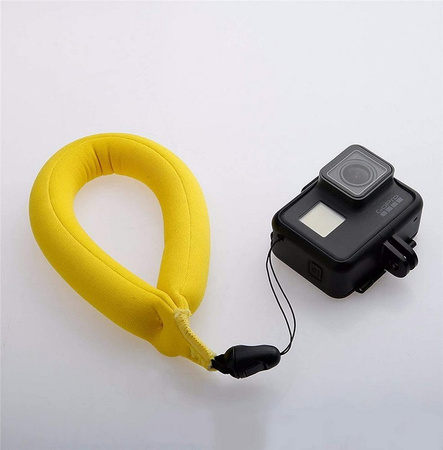 Viz4 Floating Wrist Strap opaska boja wypornościowa do telefonu kamer GoPro (Yellow)