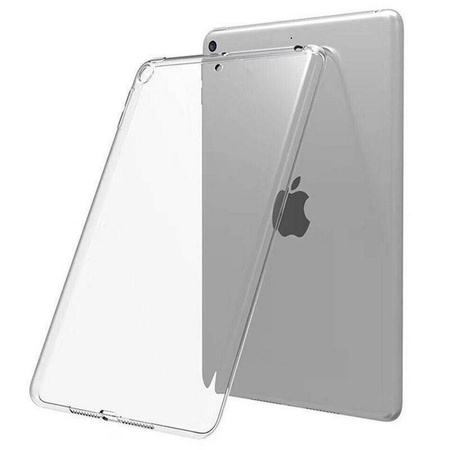 Etui D-Pro TPU Case obudowa pokrowiec futerał silikonowy Apple iPad 7/8/9 10.2" 2019 2020 2021 (Przezroczyste)