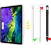 Etui D-Pro TPU Case obudowa pokrowiec futerał silikonowy Apple iPad Pro 12.9" 2018 2020 2021 2022 (Przezroczysty)