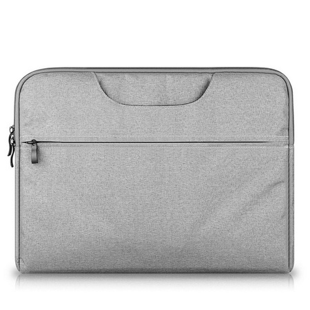 Torba D-Pro Canvas Briefcase teczka na laptop / MacBook Air/Pro 13/14/15 (Jasny szary)