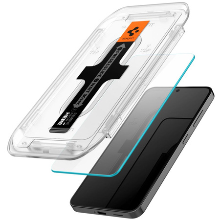 Szkło hartowane Spigen Ez-Fit Glass do Samsung Galaxy S24 Plus/S25 Plus (2 szt.)