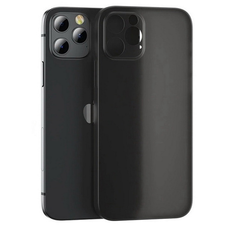 Etui D-Pro Air PP Case 0.4mm ultra cienkie najcieńsze minimalistyczne matowe iPhone 15 Plus (Czarny)