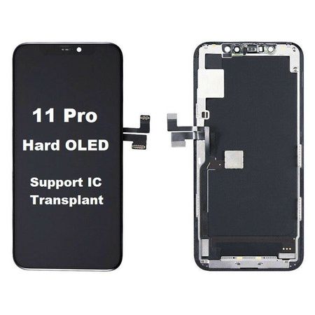 Wyświetlacz LCD ekran dotyk digitizer do Apple iPhone 11 Pro (Hard OLED) (Wymienny IC)