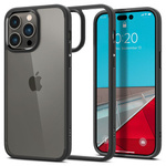 Etui Spigen Ultra Hybrid Case obudowa mocna wzmacniana iPhone 14 Pro (Matte Black)