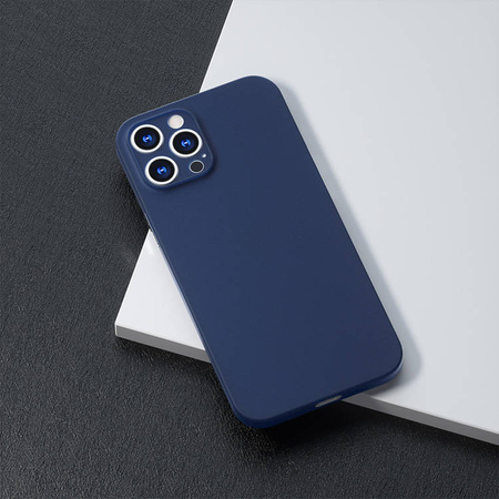 Etui D-Pro Air PP Case 0.4mm ultra cienkie najcieńsze minimalistyczne matowe iPhone 13 Pro Max (Czarny)
