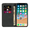 Etui D-Pro Flip Cover Wallet Case z klapką magnetyczną portfel iPhone 14 Pro Max (Czarny)