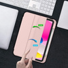 Etui D-Pro Smart Cover Case pokrowiec obudowa z klapką z uchwytem na rysik Apple Pencil / iPad Mini 6/7 (2021/2024) (Różowy)