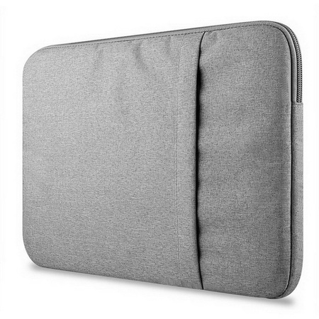 Torba D-Pro Canvas Sleeve etui futerał pokrowiec na laptopa HP Macbook Air Pro 15/16 cali M1 M2 (Szary)