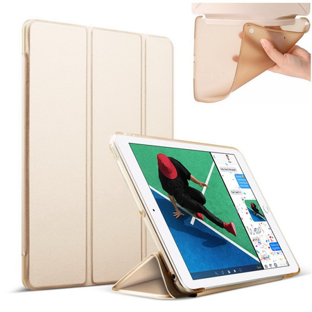 Etui Smart Cover Case pokrowiec obudowa z klapką do iPad Mini 4/5 (Złoty)