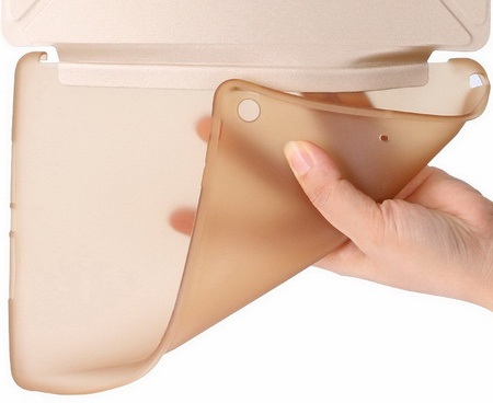 Etui Smart Cover Case pokrowiec obudowa z klapką do iPad Mini 4/5 (Złoty)