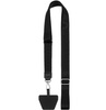 Crossbody XL Neck Strap smycz pasek na szyję wkładka pod etui do telefonu (Black)