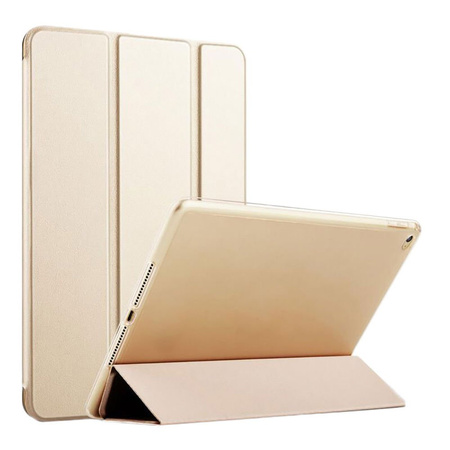 Etui D-Pro Smart Cover Case pokrowiec obudowa z klapką do Apple iPad Mini 4/5 (2015/2019) (Złoty)