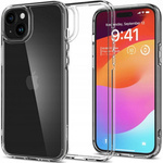 Etui Spigen Ultra Hybrid Case obudowa mocna wzmacniana iPhone 15 Plus (Crystal Clear)