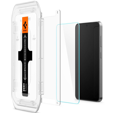 Spigen Ez-Fit Glass szkło hartowane do Samsung Galaxy S24 Plus (2 szt.) (Clear)