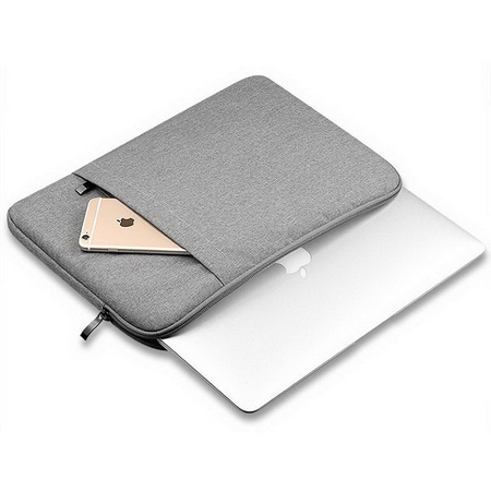 Torba etui futerał pokrowiec Canvas Sleeve na laptopa HP Macbook Air Pro 15/16 cali M1 M2 (Szary)