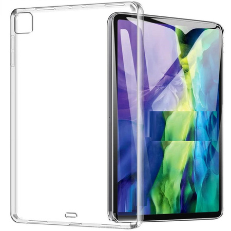 Etui D-Pro TPU Case obudowa pokrowiec futerał silikonowy Apple iPad Pro 11" 2018/2020/2021/2022 (Przezroczysty)