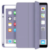 Etui D-Pro Smart Cover Case pokrowiec obudowa z klapką z uchwytem na rysik Apple Pencil / iPad Air 1/2 9.7 2017/2018 5/6 gen. (Fioletowy)