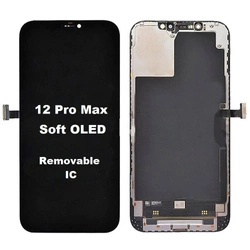 Wyświetlacz LCD ekran dotyk digitizer do Apple iPhone 12 Pro Max (Soft OLED) (Wymienny IC)