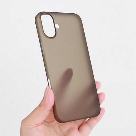 Etui D-Pro Air PP Case 0.4mm ultra cienkie najcieńsze minimalistyczne matowe iPhone 16 Pro (Tytanowy)