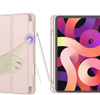 Etui D-Pro Smart Cover Case pokrowiec obudowa z klapką z uchwytem na rysik Apple Pencil / iPad Pro 10.9 2022 10 Gen. (Pink)