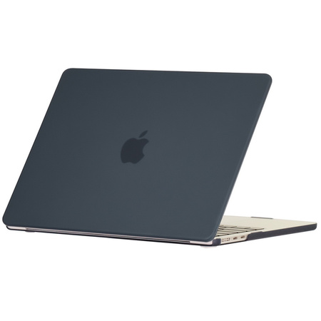 Etui Hard Case obudowa do Apple MacBook Air 13 A2681 M2 (2022) / A3113 M3 (2024) / A3240 M4 (2025) (Czarny Mat)