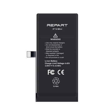 Bateria REPART Prime większa pojemność 2450mAh do Apple iPhone 12 mini