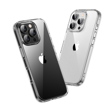 Etui D-Pro Quartz Crystal obudowa wzmacniana do iPhone 16 Pro Max (Przezroczysty)