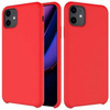 Etui D-Pro Liquid Silicone Case obudowa z mikrofibrą do iPhone 11 Pro Max (Czerwony)