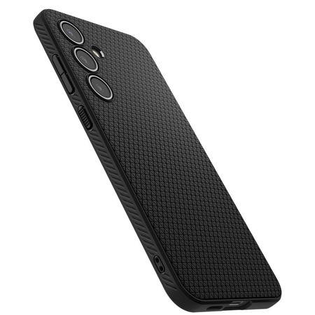 Spigen Liquid Air Case etui do Samsung Galaxy S24 FE (Matte Black)