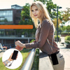 Smycz D-Pro Crossbody XL Neck Strap pasek na ramię szyję wkładka pod etui do telefonu (Czarna)