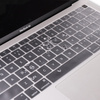 Nakładka osłona silikonowa na klawiaturę laptopa Apple MacBook Pro 13 (A2251/A2289/A2338) / Pro 16 (A2141) (Layout EU PL) (Przezroczysta)