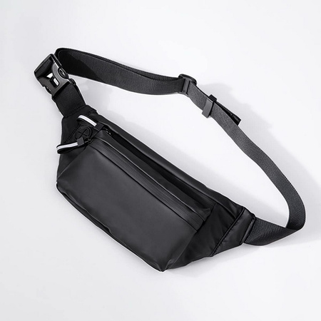 D-Pro Crossbody Fanny Pack saszetka biodrówka nerka sportowa torebka na pas (Ciemny zielony)