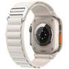 Pasek opaska sportowa D-Pro Alpine Loop pasek opaska do Apple Watch 1/2/3/4/5/6/7/8/9//10/SE/Ultra 42/44/45/46/49mm (Beżowy)