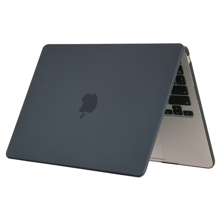 Etui Hard Case obudowa do Apple MacBook Air 13 A2681 M2 (2022) / A3113 M3 (2024) / A3240 M4 (2025) (Czarny Mat)