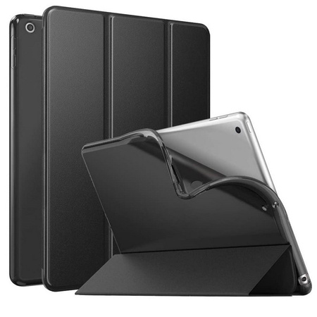 Etui D-Pro Smart Cover Case pokrowiec obudowa z klapką do Apple iPad Mini 1/2/3 (2012/2013/2014) (Czarny)