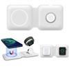 Ładowarka Fold Duo Q500 do MagSafe iPhone / Apple Watch / AirPods (White)