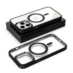 Etui obudowa magnetyczna Metal Camera Hybrid do MagSafe iPhone 13 Pro (Black)