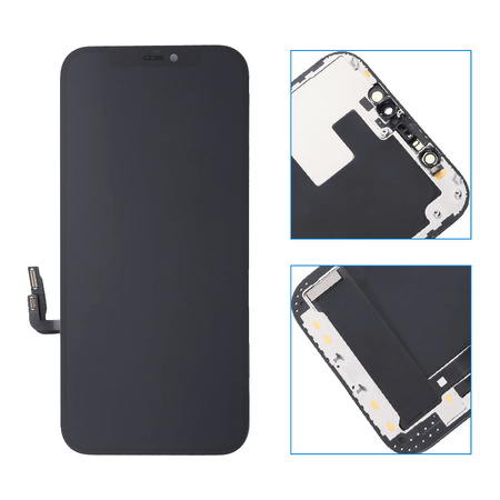 Wyświetlacz LCD ekran dotyk digitizer do Apple iPhone 12/12 Pro (Incell) (Wymienny IC)