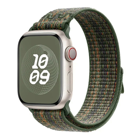 Nylonowy pasek opaska sportowa do Apple Watch 1/2/3/4/5/6/7/8/9/10/SE/Ultra 1/2 44/45/46/49mm (Niebieski)