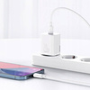 Ładowarka sieciowa Baseus Super SI szybka adapter USB-C 20W PD (Biały)