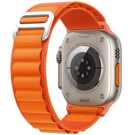 Pasek opaska sportowa D-Pro Alpine Loop pasek opaska do Apple Watch 1/2/3/4/5/6/7/8/9/10/SE/Ultra 42/44/45/46/49mm (Pomarańczowy)