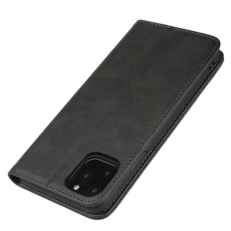 Etui D-Pro Flip Cover Wallet Case z klapką magnetyczną portfel iPhone 13 Pro Max (Czarny)