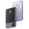 Power Bank 2w1 indukcyjny magnetyczny MagSafe iPhone PD 10000mAh (Purple)