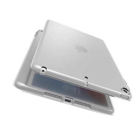 Etui D-Pro TPU Case obudowa pokrowiec futerał silikonowy Apple iPad 7/8/9 10.2" 2019 2020 2021 (Przezroczyste)