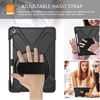 Etui D-Pro 360 Armor Strap Case obudowa pancerna z uchwytem na rękę i paskiem na ramię do Apple iPad Mini 4/5 (2015/2019) (Czarny)