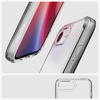 Etui Spigen Ultra Hybrid Case obudowa mocna wzmacniana iPhone 16e (Crystal Clear)