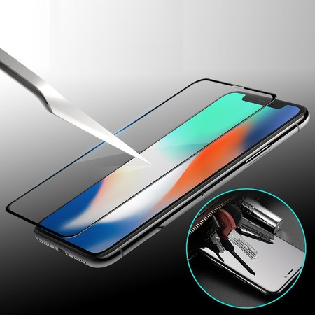 Szkło hartowane na cały ekran szybka ochronna 9H Glass iPhone XS Max/11 Pro Max