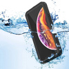 Etui D-Pro 360° Waterproof Case IP68 obudowa wodoodporna wodoszczelna pancerna do iPhone X/XS (Czarny)